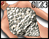 0123 Shiny Metallic Top