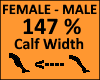 Calf Scaler 147%