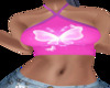 cuties pink butterfly