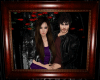 quadro Damon e Elena