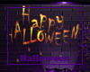 Halloween Purple Sign
