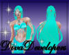 Diva Aqua Mermaid Hair 2