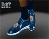 (ROY) Blue Tiger Shoes