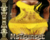 *DM*Crochet Yellow Dress