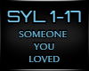 [R] Someone You Loved