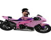 pink lion bike