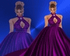 PurpleLace Ballroom Gown