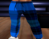 Blue Plaid Sleep Pants
