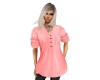 Pink Bunched Sleeve