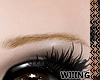 [W] animated brow blonde