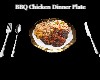 BBQ Chicken Dinner Plate