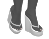 White Sandals