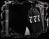 D .  Black cropped