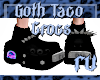 #RU Goth Taco Crocs