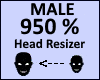 Head Scaler 950% Male