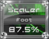 (3) Feet (87.5%)