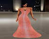 Electric Peach Gown