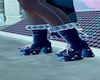 snow queen boot blue