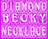 DIAMOND BECKY NECKLACE