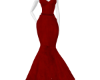 Dark Red Valentines Gown