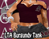 LTA Lady Tank-Burgundy