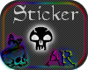 AR Black Mana Sticker