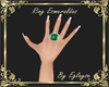 Ring esmeralda