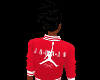 VQ,jordan jacket red&w