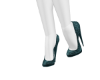 Solea Teal Heels