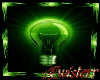 Green Lightbulb Picture