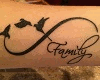 (R)Family Chest Tattoo