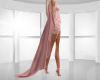 Pink One Side Cape