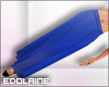 E~ Long Skirt Cobalt