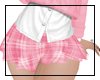 Skirt pleated-pink