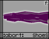 :a: Purple Zipper Boots