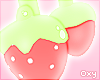 ♡ strawberry muffs