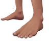 Real Bare Feet