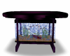 Purple fishtank cof tble