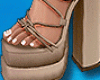 Laila Beige Platforms