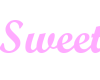 Sweetz's Floor Sign