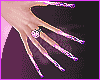 ♡ Fire Purple Nails