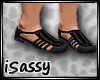 |SS| Black Sandal