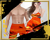 COUPLE BEACH orange  M