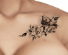 🅲 crown chest tattoo