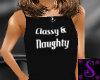 Classy Naughty Ribbon T