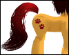 [m] red pony tail