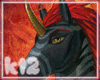 kt2 Fiery Red Unicorn