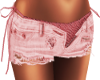 (AL)Denim Shorts Pink