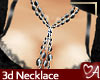 Black Pearl 3D Necklace
