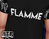 T-Shirt Flamme Black  ®